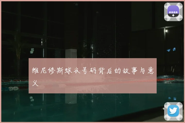 维尼修斯球衣号码背后的故事与意义